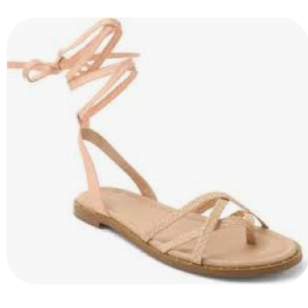 BCBGeneration Strappy Flat Sandals